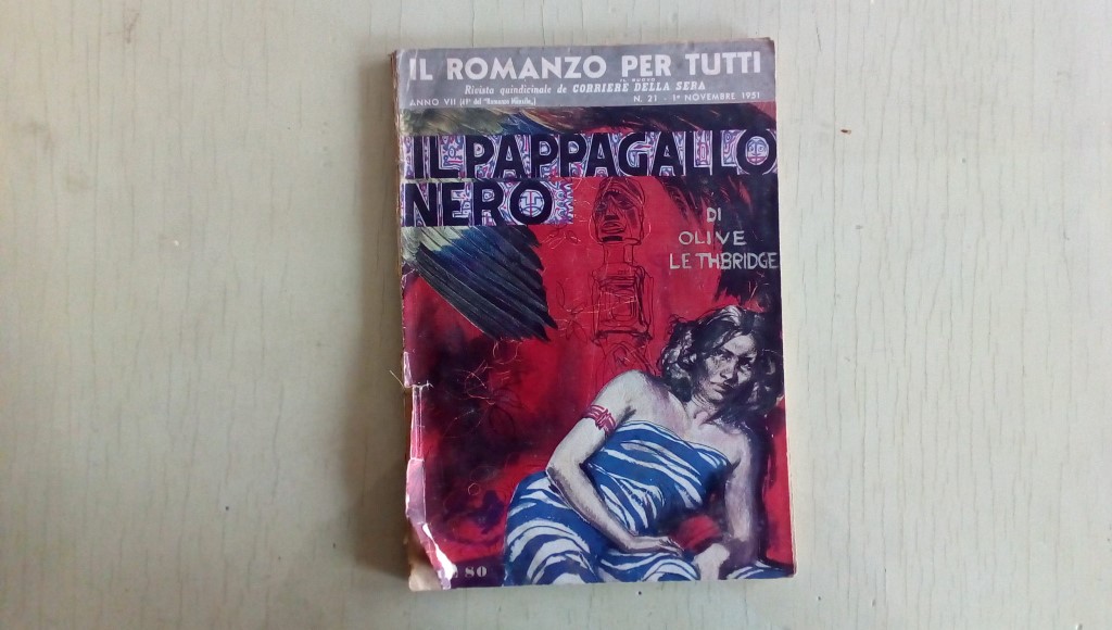 Il romanzo mensile/il pappagallo nero 1951