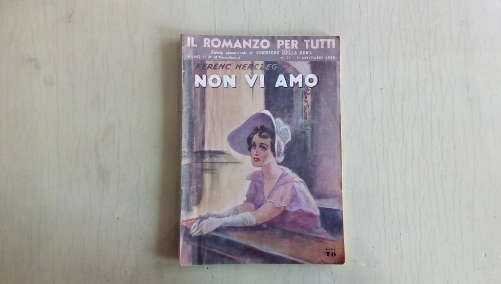Il romanzo mensile/non vi amo  1950