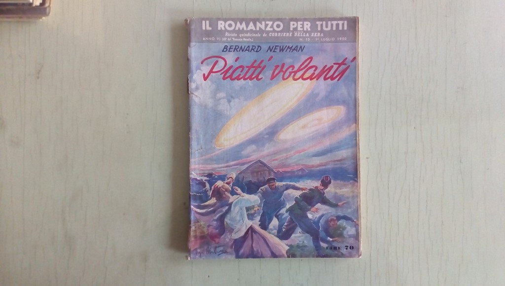 Il romanzo mensile/piatti volanti  1950 