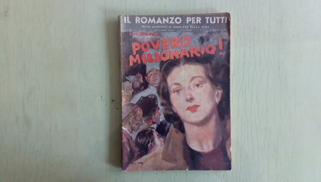 Il romanzo mensile/povero milionario!