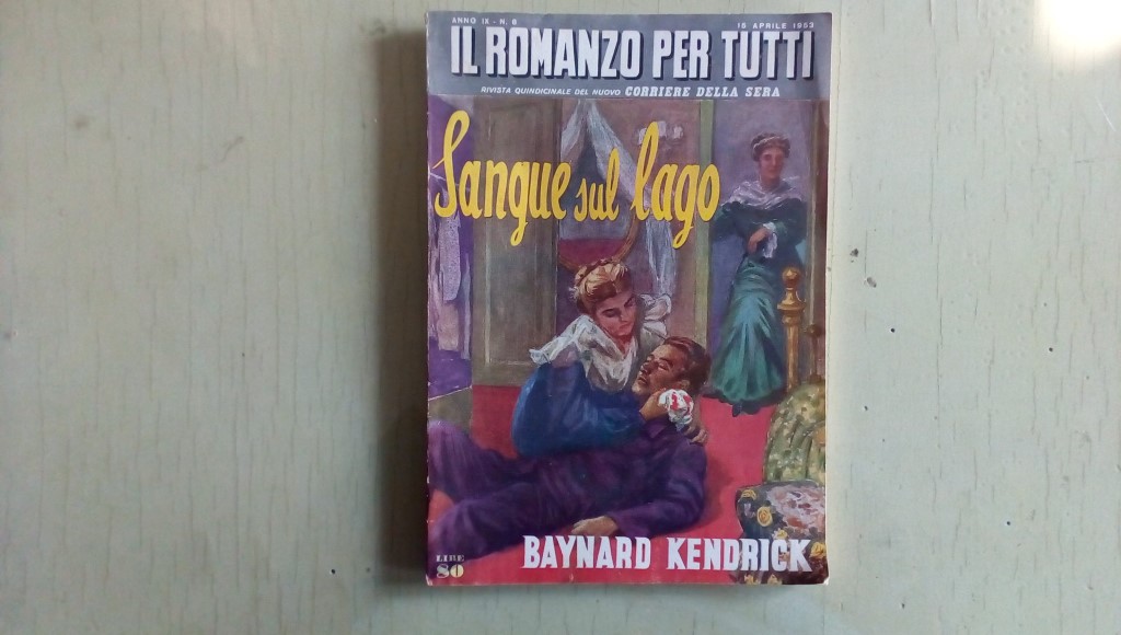 Il romanzo mensile/sangue sul lago 1953