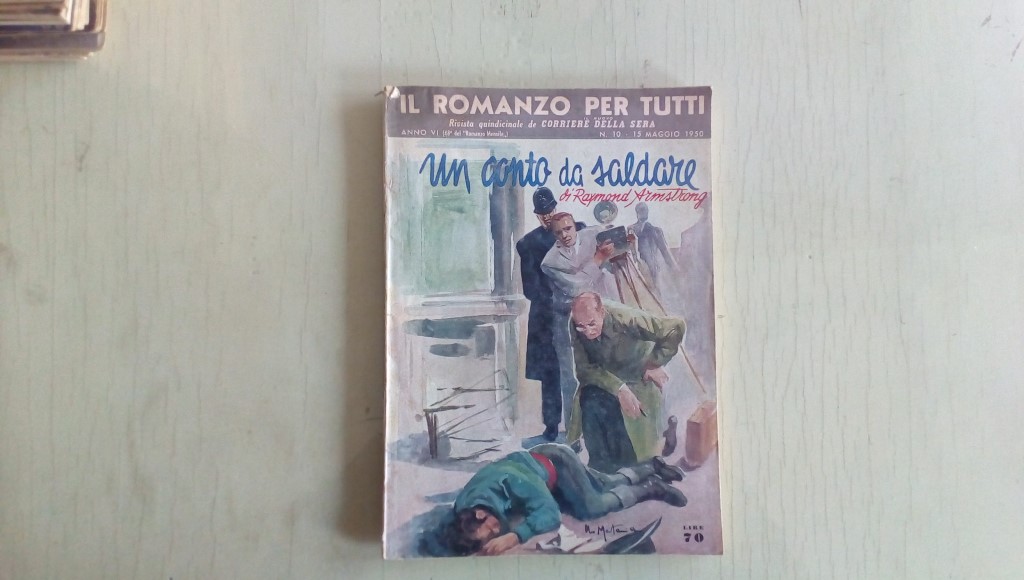 Il romanzo mensile/un conto da saldare  1950