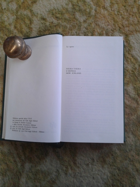Laxness - Scrittori del mondo i nobel - Utet
