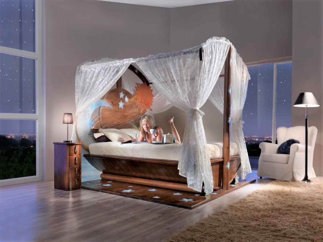 Canopy bed notti stellari