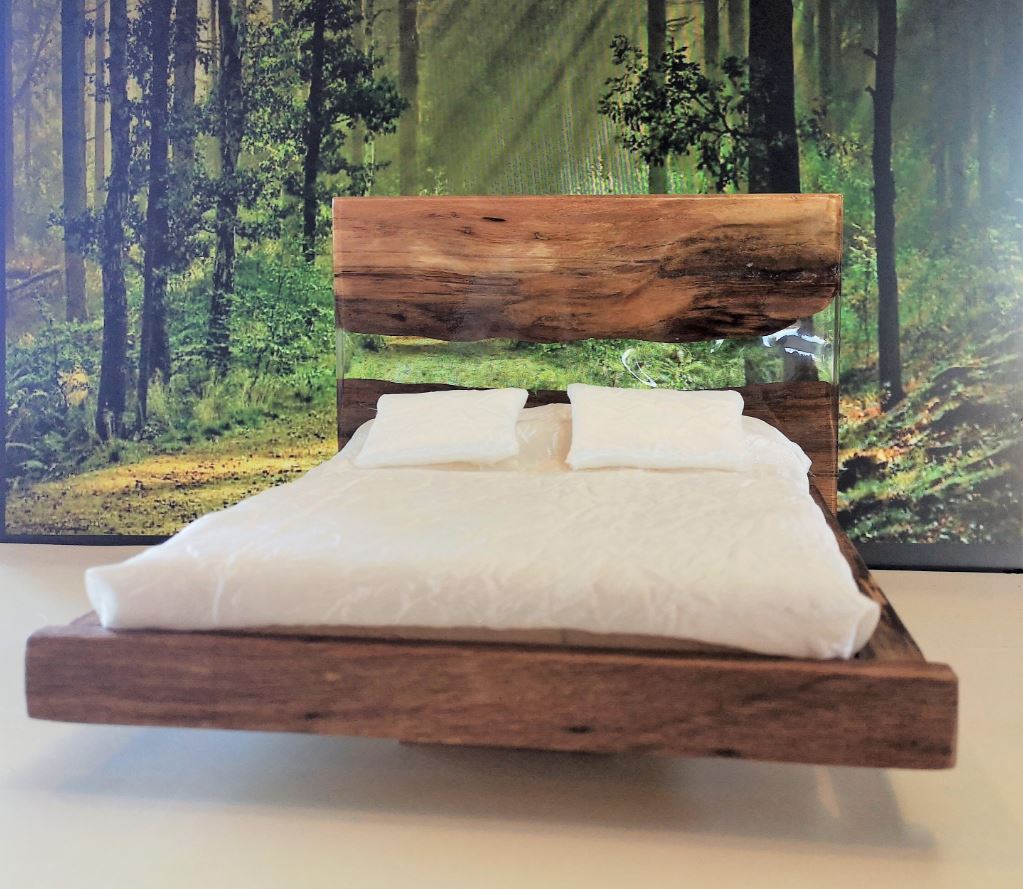 Meditation double bed