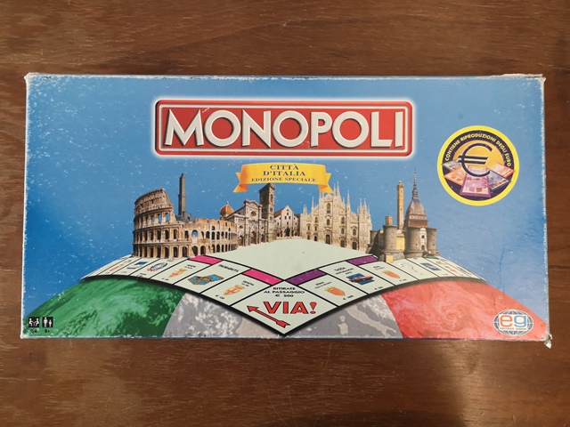 Monopoli città d'Italia edizione speciale - Eg editrice giochi