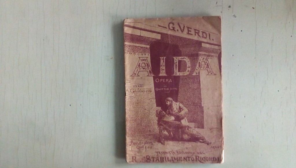 Opera/ AIDA  g. Verdi