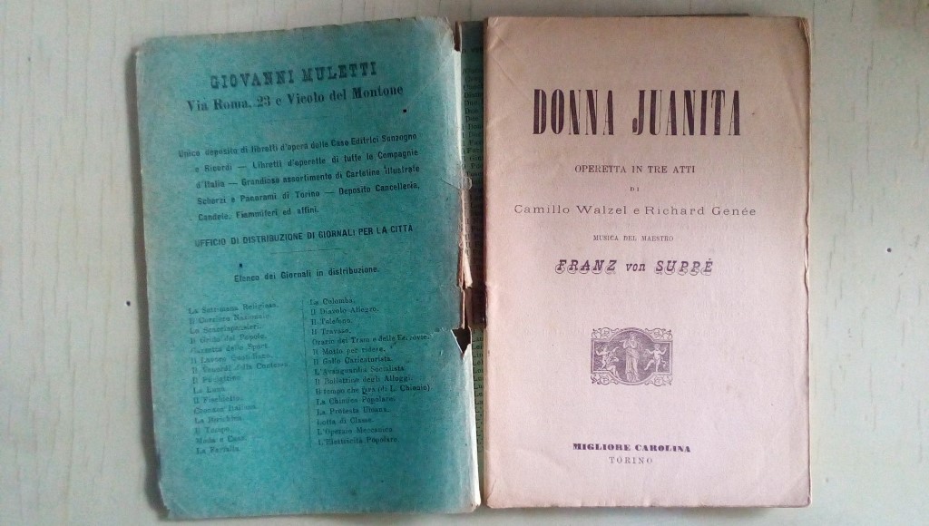 Opera/ DONNA JUANITA 