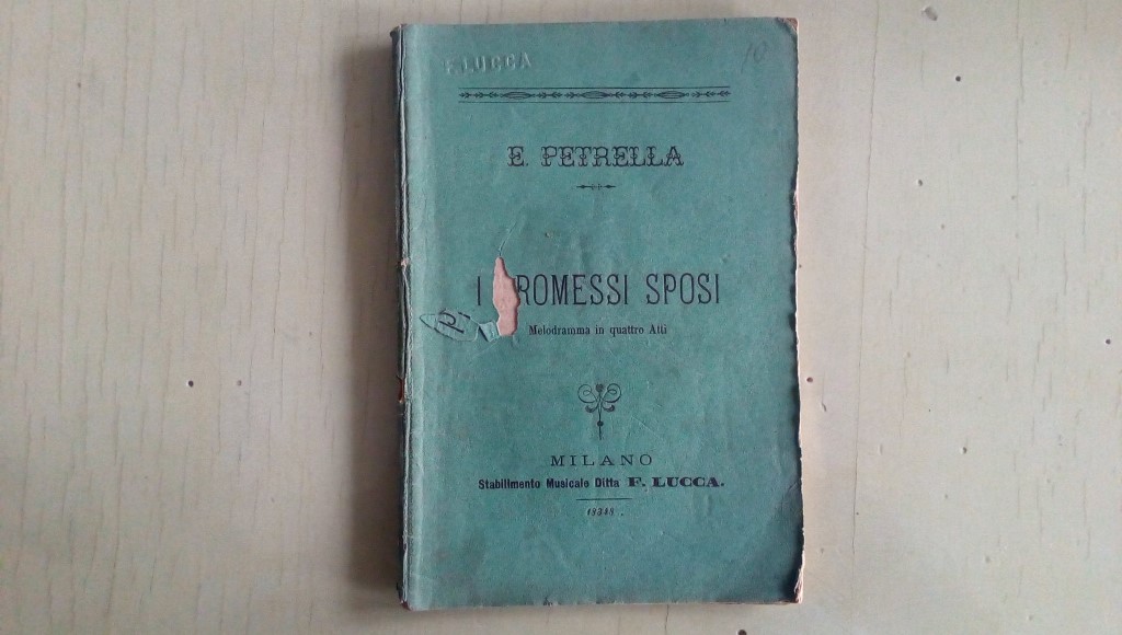 Opera/ I PROMESSI SPOSI 