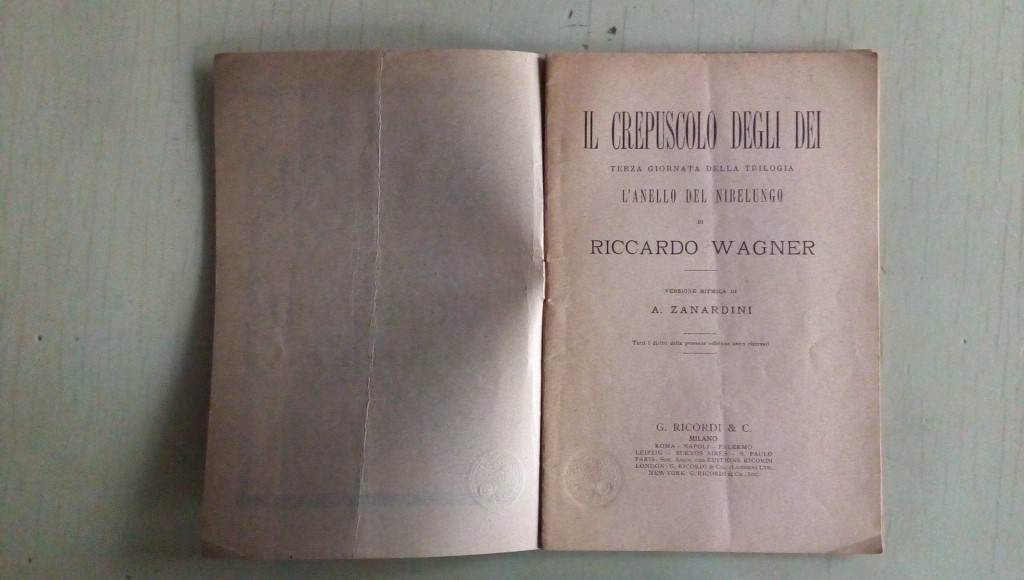 Opera/ Il Crepuscolo degli Dei