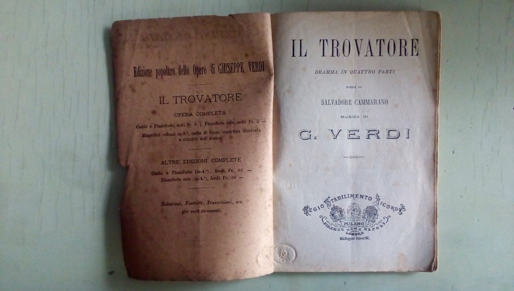 Opera/ IL TROVATORE
