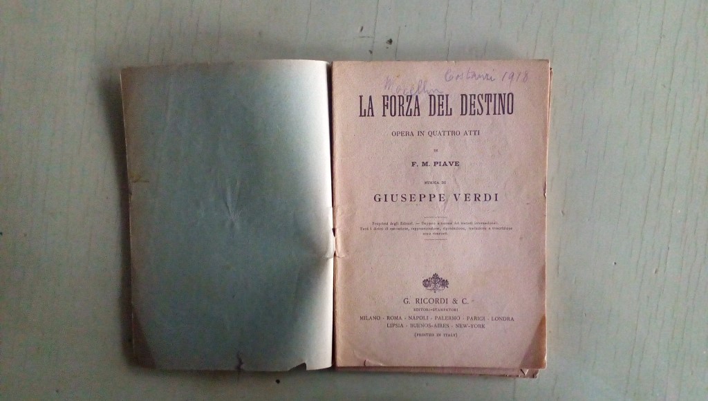 Opera/ LA FORZA DEL DESTINO 