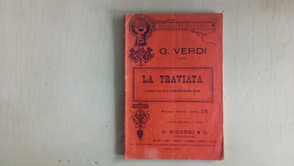 Opera/ LA TRAVIATA  G. VERDI   