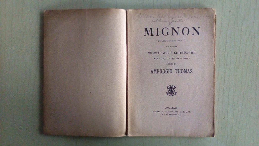 Opera/ MIGNON 