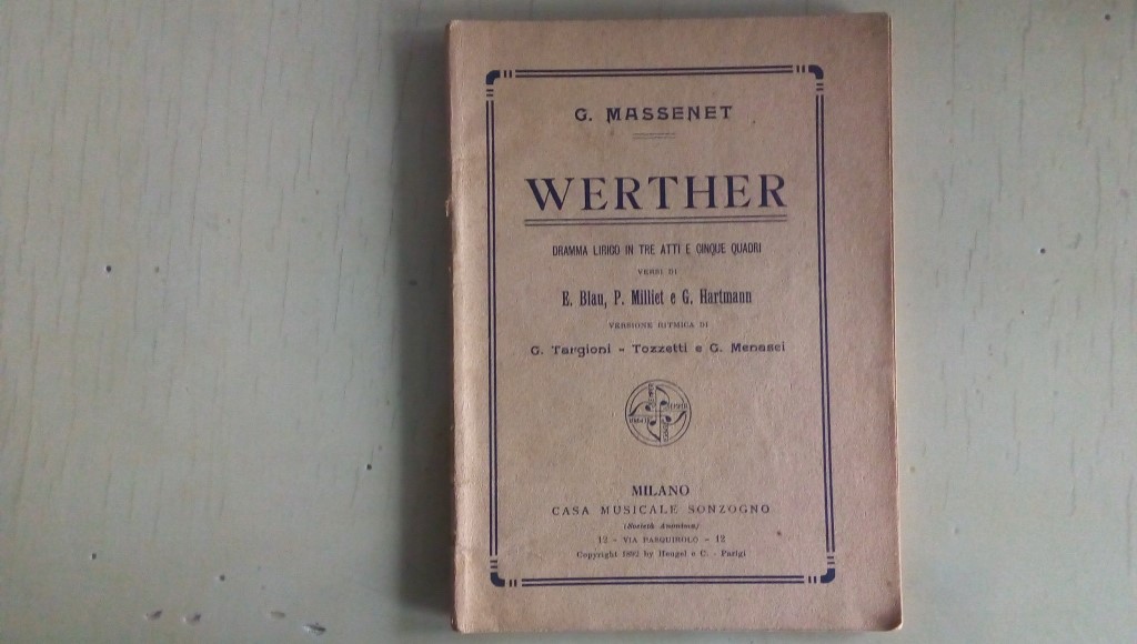 Opera/ WERTHER