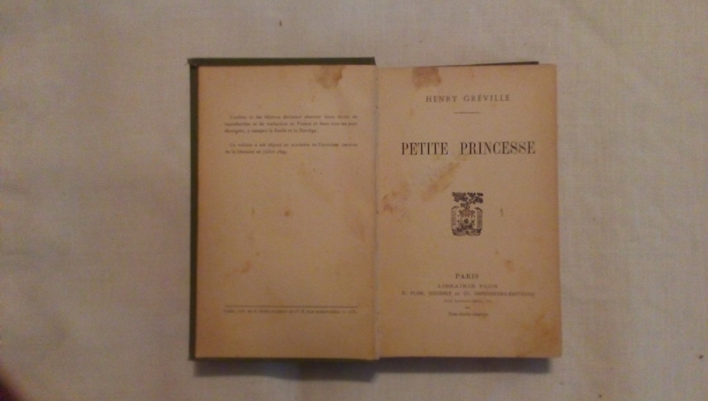 Petite princesse - Henry Greville 1899