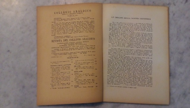 Rivista del collegio araldico. (rivista araldica) vintage maggio 1949