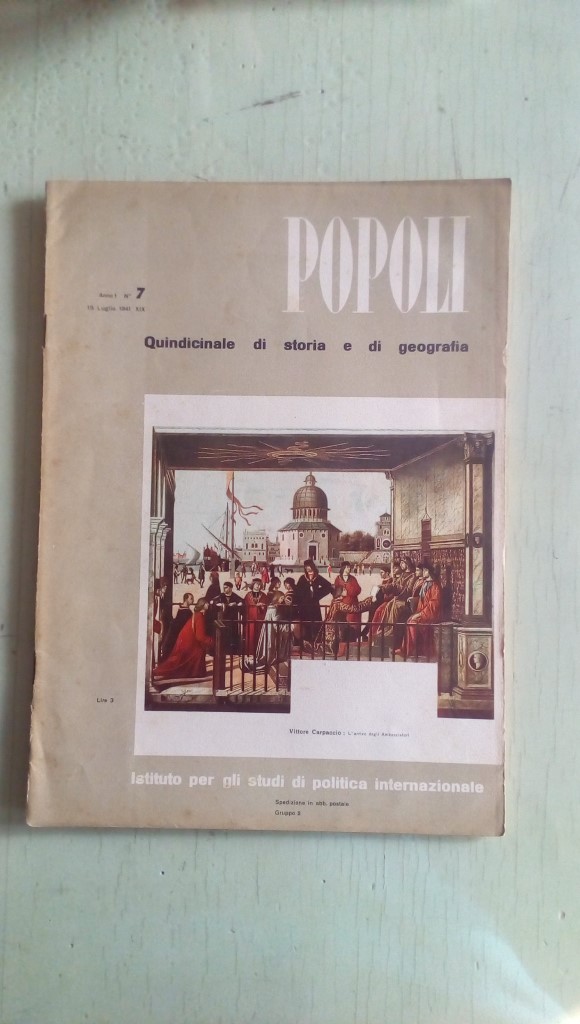 rivista/ POPOLI anno 1 n 7