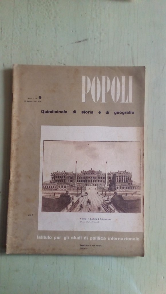 rivista/ POPOLI anno 1 n 9