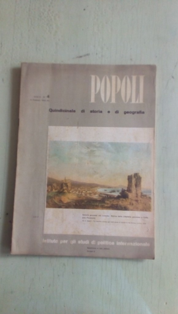 rivista/ POPOLI anno 2  n 4