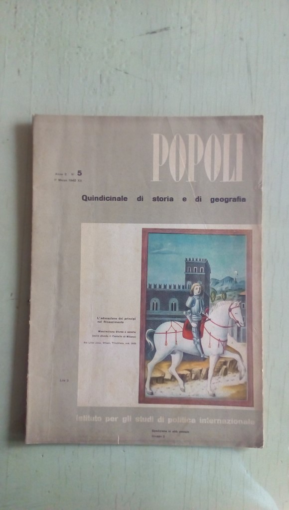 rivista/ POPOLI anno 2  n 5