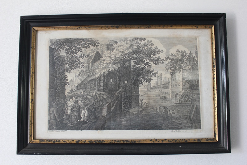 Stampa Petrus Stephani Egid. Sadeler excud anno 1600 circa misura 33x50