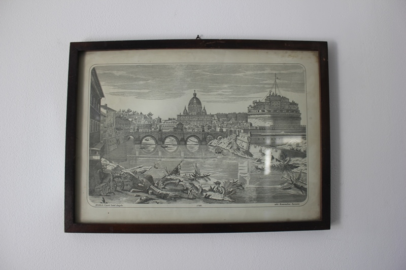 Stampa originale con cornice 34x29