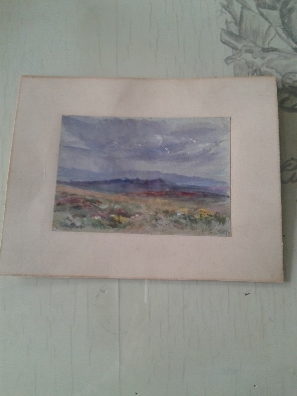 Stampa/dipinto 29x22,5h