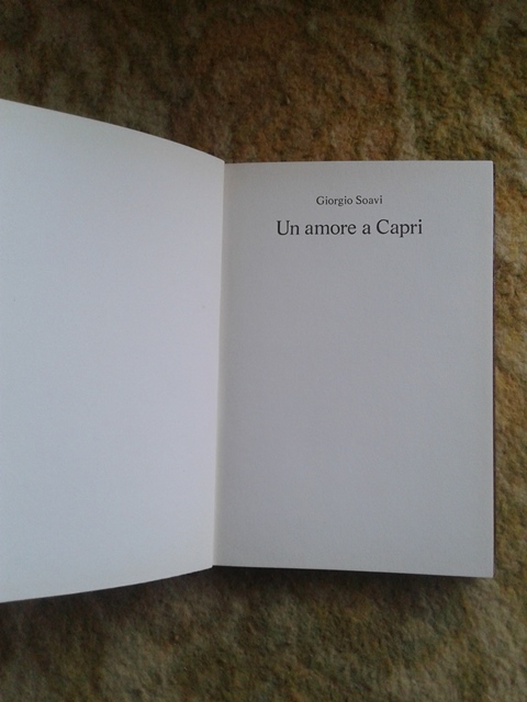 Un amore a capri - Giorgio Soavi